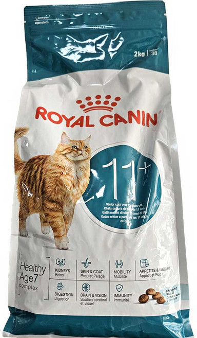 캣 에이징 11+ 고양이 11세 이상 노묘 노령묘 사료, 1개, 1.5kg, 곡물