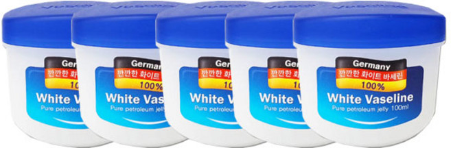 대일제약 독일 화이트 바세린 x 5개 보습젤, 100ml