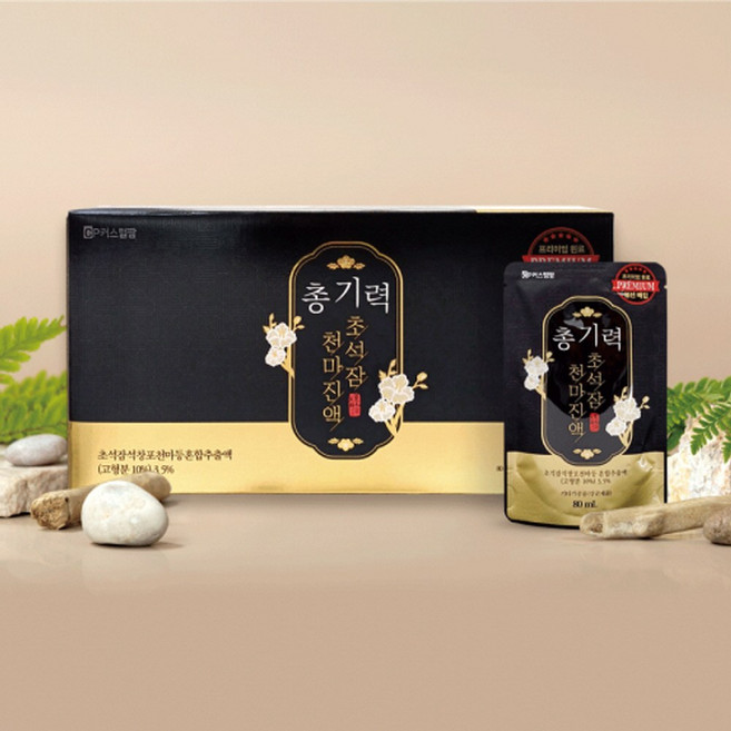 총기력 초석잠 천마진액 30포 총명탕, 1개, 2.4L