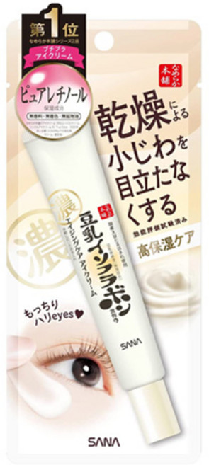 사나 나메라카혼포 두유 이소플라본 에이징케어 링클 아이크림 N 20g, 1개