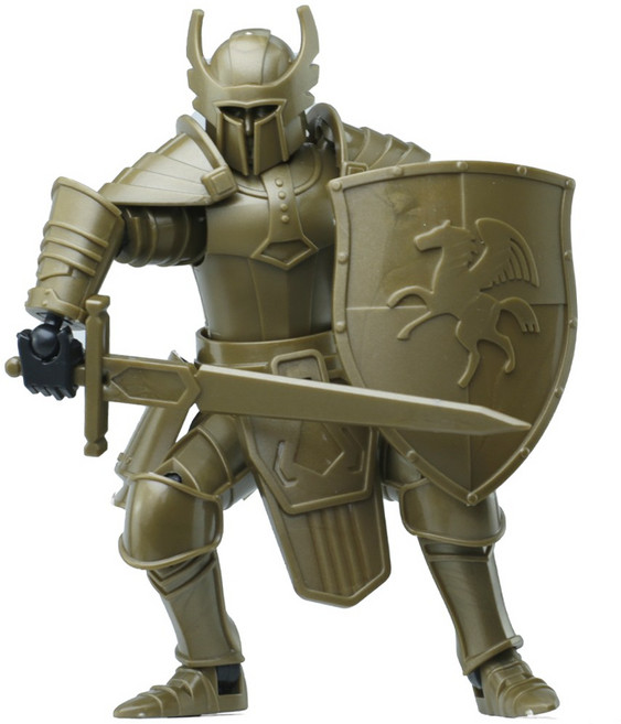 라푸유 흑기사 중세기 병사2.0 구체관절피규어 자유롭게 움직이는 캐릭터 구체관절인형 액션피규어 중세기시리즈 액션피겨, 1개, 구리빛, 148mm