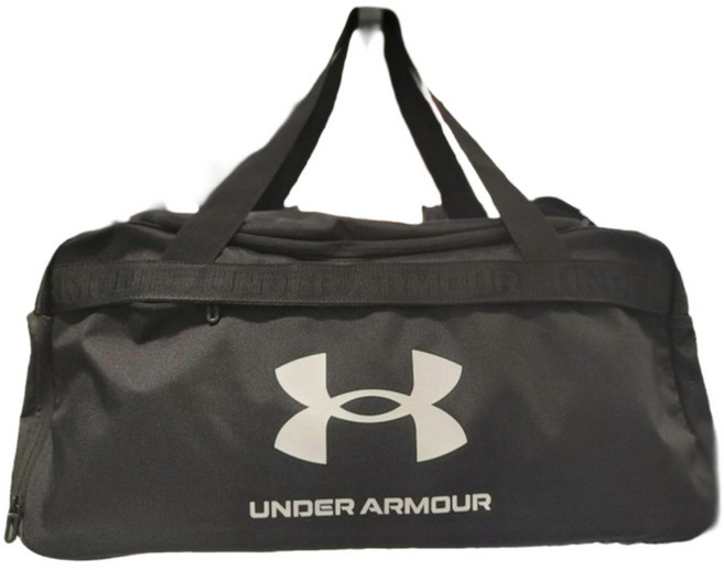 [언더아머_스포츠] 기능성 운동가방 기본 방수 더플백(45L) TM1360464 Black 헬스가방 짐색 여행가방 스포츠백 (58cm*28cm*23cm 45리터), 1개