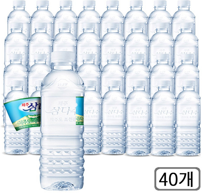 제주삼다수 그린, 500ml, 40개
