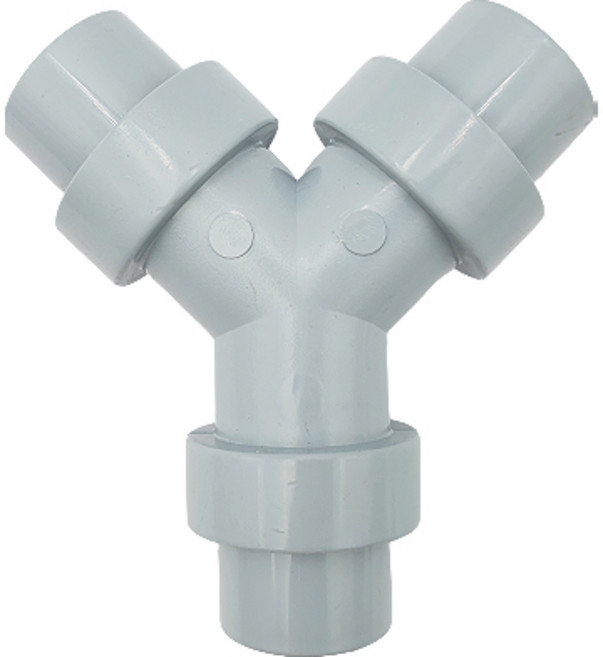 싱크대 배수구 호스 교체 가정용 씽크대 배수관 호스 90cm . 악취 방지캡 싱크대 배수구 용품, 3.Y자 연결구, 1개