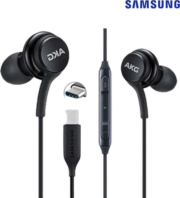 삼성전자 C타입 AKG 이어폰, EO-IC100, 블랙