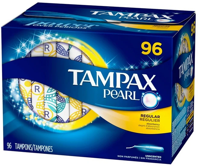 TAMPAX 펄 레귤러 96 탐폰, 1개 - 쿠팡