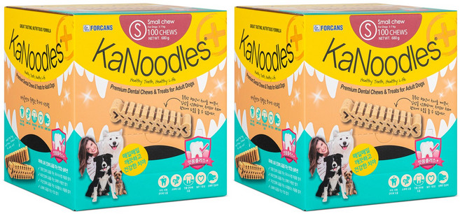 카누들 필로팩 S, 잇몸플러스, 680g, 2개