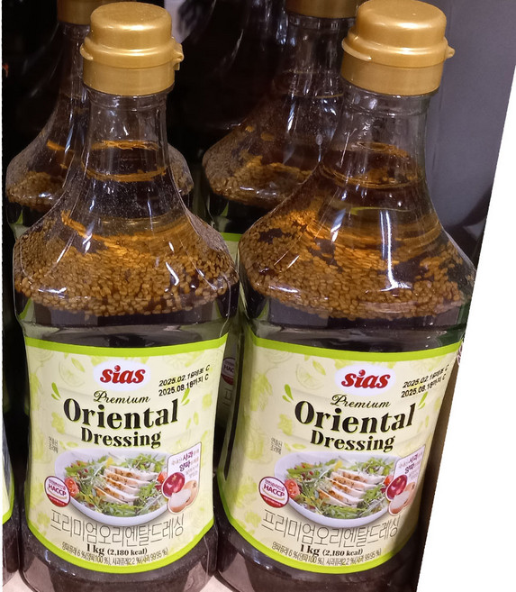 프리미엄 오리엔탈 드레싱 1kg x2 코스트코 시아스, 2개