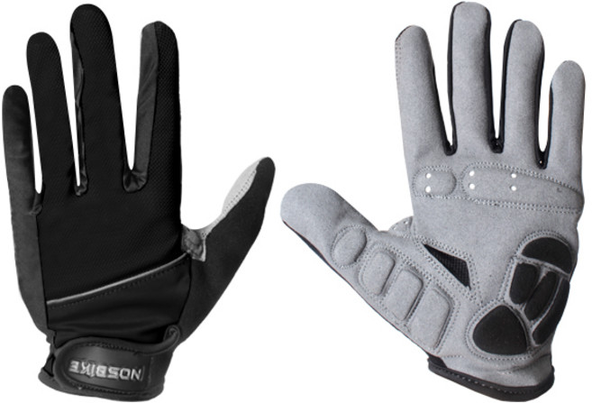 노스바이크 자전거 장갑 좌우 세트 NB-067N, 블랙, 1개