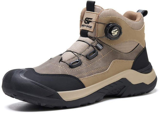 SHITONG 남자 안전화 다이얼 통기 미끄럼방지 경량 안전화BN-1999