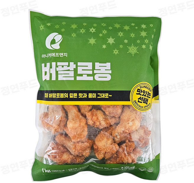 [마니커에프앤지] 버팔로봉 1kg, 1개