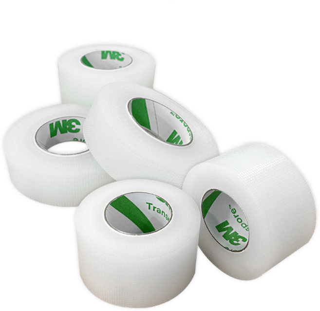 3M 트랜스포어 마이크로포어 의료용 리프팅 테이프 속눈썹 연장재료 속눈썹펌 실리콘테이프 플라스틱 반창고, 1개, 1개입