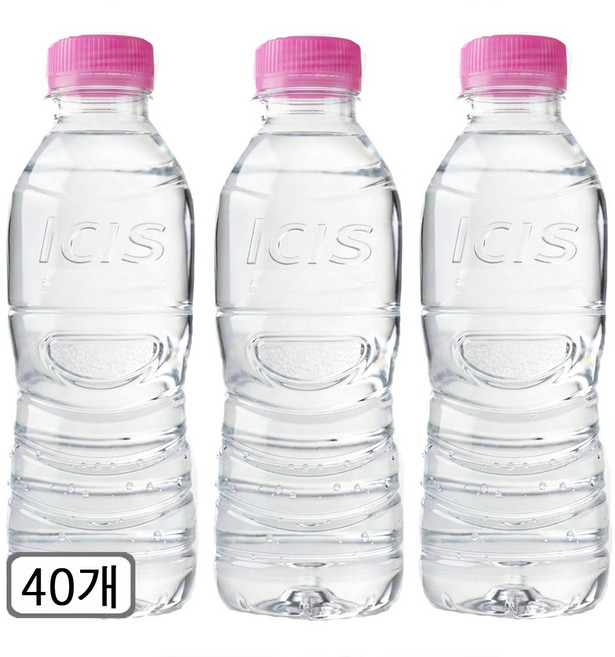 아이시스 8.0 ECO 생수, 300ml, 40개