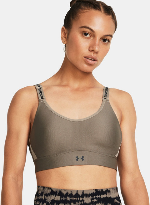 [언더아머 본사]여성 UA 인피니티 2.0 미드 스포츠 브라1384123-200