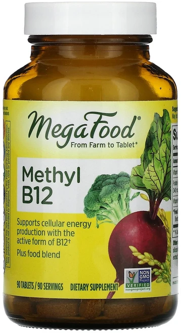 메가푸드 MegaFood 메틸 B12 90정121982원산지:기타, MegaFood 메틸 B12 90정, 1개 - 쿠팡