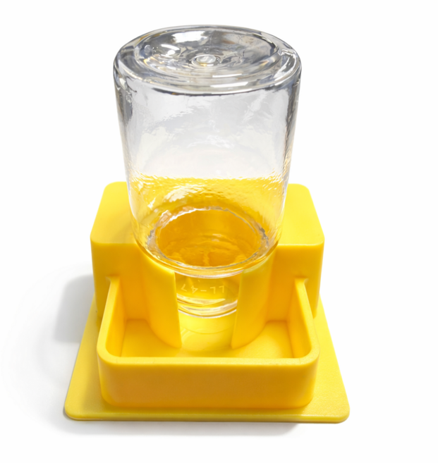 노모이 파충류 자동급수기 소사이즈, 1개, 블링 옐로우