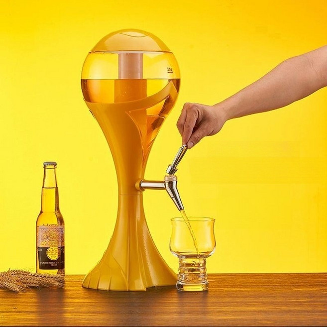 업소용 소맥타워 하이볼 쏘맥 맥주타워 위스키 제조기, 1.5L 컬러 + 조명 / 색상 기입