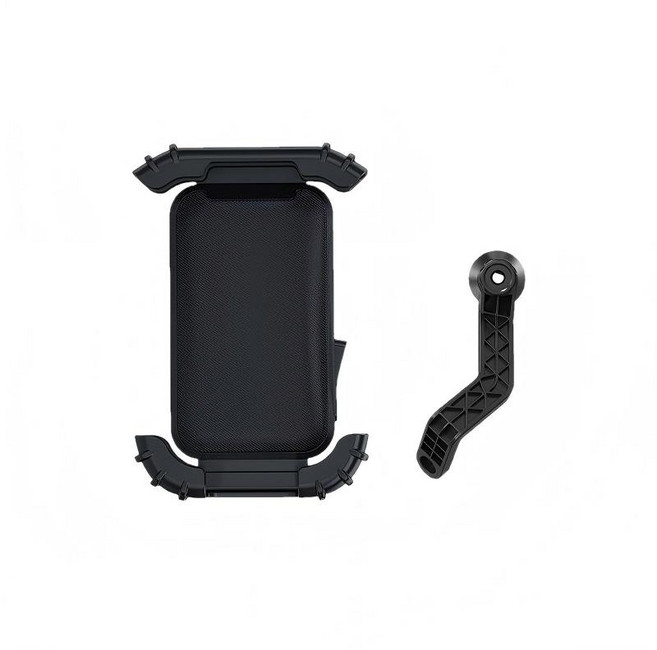 機車手機架 一秒自動鎖 八爪頭盔防水遮陽減震手機支架 後照鏡架, 黑色【後視鏡款】一鍵鎖定 單手取放