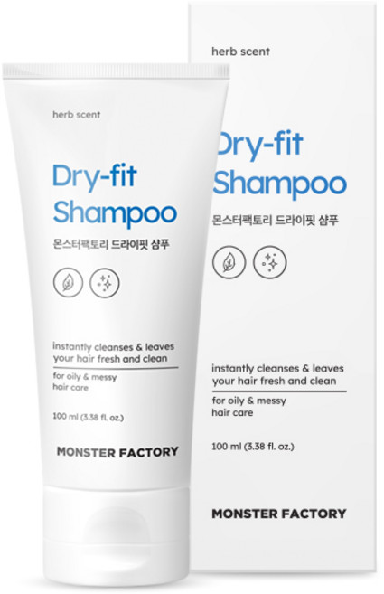 드라이핏 샴푸, 1개, 100ml