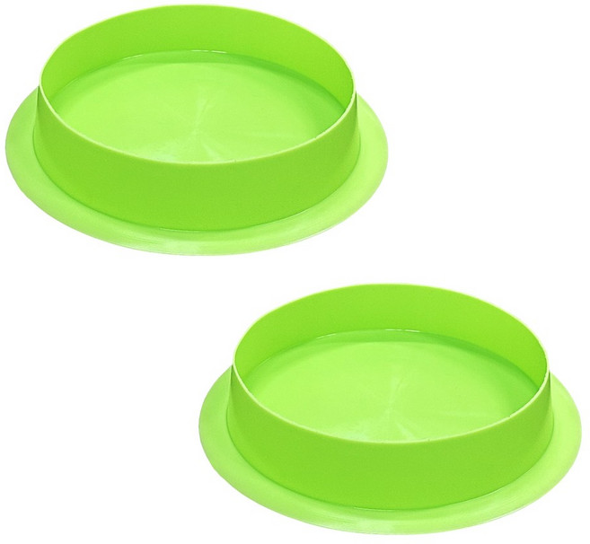 비제이 파크골프 전용 홀컵 실리콘 실내 실외 퍼팅연습기, 2개, 그린