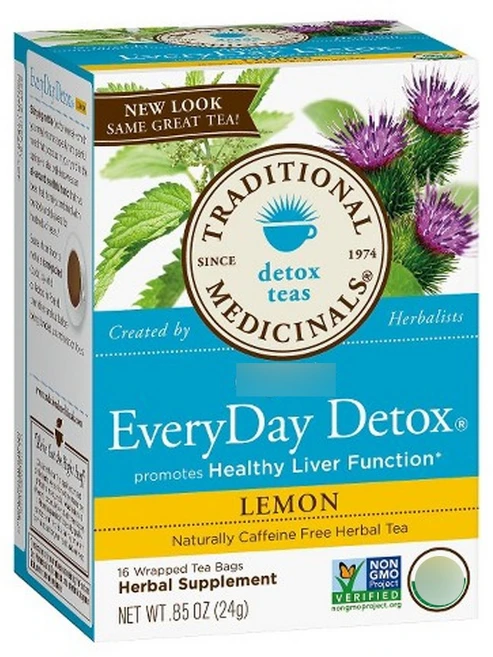 트레디셔널메디시널스 에브리데이 디톡스 허벌 티 레몬, 1.5g, 16개입, 1개 - 쿠팡