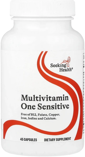 몸관리하세요 겨울입니다 Seeking Health 종합비타민 센시티브 캡슐 45정 특별관리진행, SeekingHealth종합비타민센시티브캡슐45정 - 쿠팡