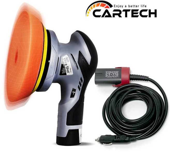 무선 자동차 광택기 CT-758 듀얼 폴리셔, 02.유무선(DAP패드/블랙)