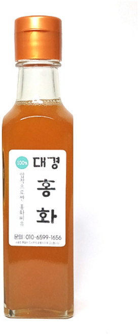 [대경참기름] 저온압착 100%홍화기름, 1개, 300ml