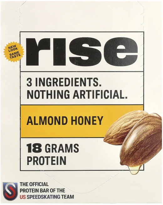 지금 곧 품절됩니다 Rise Bar 프로틴바 아몬드 꿀 바 12개입 각 60g(2.1oz) 서둘러주시면 감사하겠습니다, RiseBar프로틴바아몬드꿀바12개입각60g21oz, 60g - 쿠팡