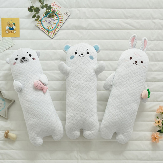 코스트코 알러텍트 아이스 동물 쿠션 650749, 수달