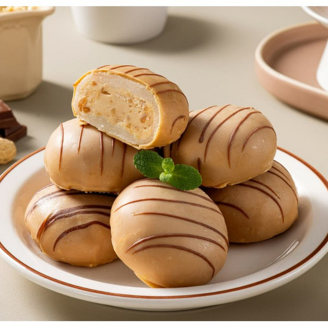 [봄날엔] 초코퐁당 피넛버터떡, 1개, 420g