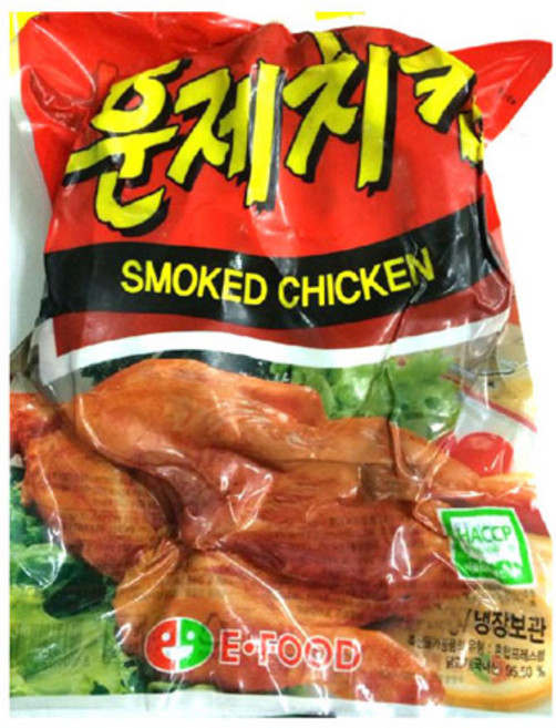 (무)(냉장)이푸드 훈제치킨8호 560g, 3개