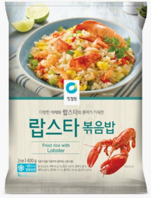 바이오푸드몰_청정원 랍스터 복음밥, 400g, 10개