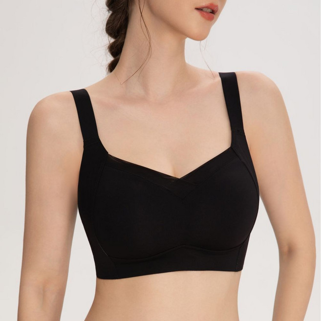 리아모르 가슴작아보이는 미니마이저 노와이어 리프팅 브라