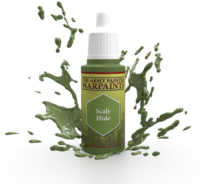 The Army Painter Scaly Hide Warpaint - Acrylic Heavily Pigmented Water Based Paint for Tabletop R, 1개