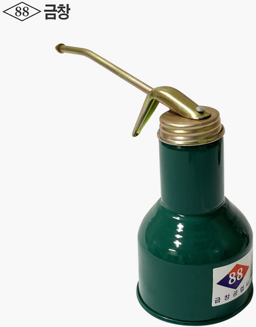 금창 메탈 오일펌프 오일주입기 윤활유건 주유기, 중 (400cc), 1개