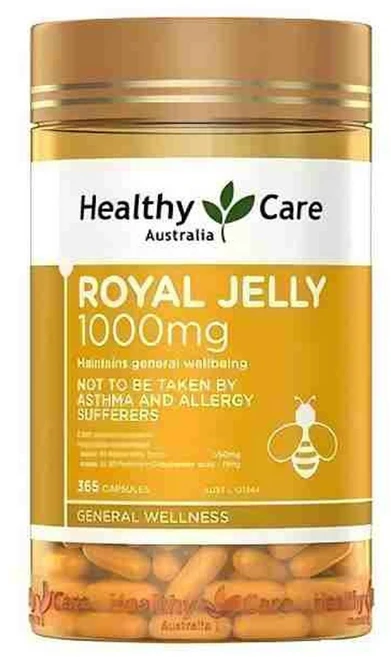 헬시케어 로열젤리 1000mg 캡슐, 365정, 1개 - 쿠팡