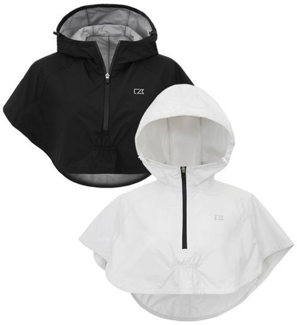 커터앤벅 여성 골프 레인후드숏판초비옷우비 - CBL5ARH131, FREE, 화이트, 1개