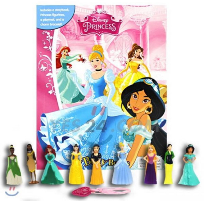 Disney Princess My Busy Book 디즈니 프린세스 비지북 피규어책Phidal282029, Disney Princess My Busy Book 디