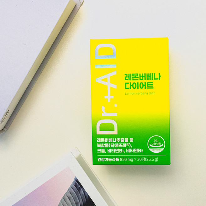 Dr.+AID 레몬버베나 다이어트 1개월, 2박스, 30정