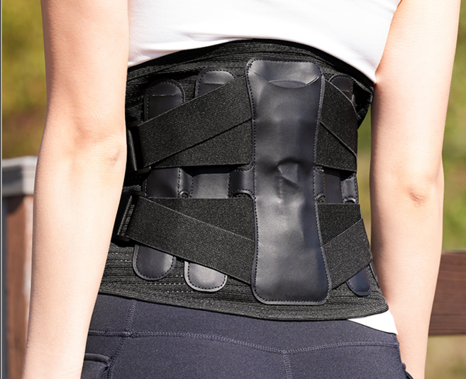 뽀빠이형 허리보호대 강력 지지 26도 요추 곡선, 1개