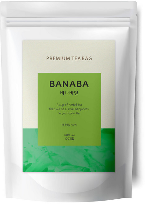 유리아 바나바잎차 삼각티백, 1.2g, 100개입, 2개