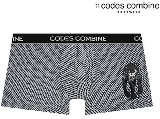 [백화점 홈쇼핑 정품] 코데즈컴바인 이너웨어 타이거원포인트CEMDR436BK