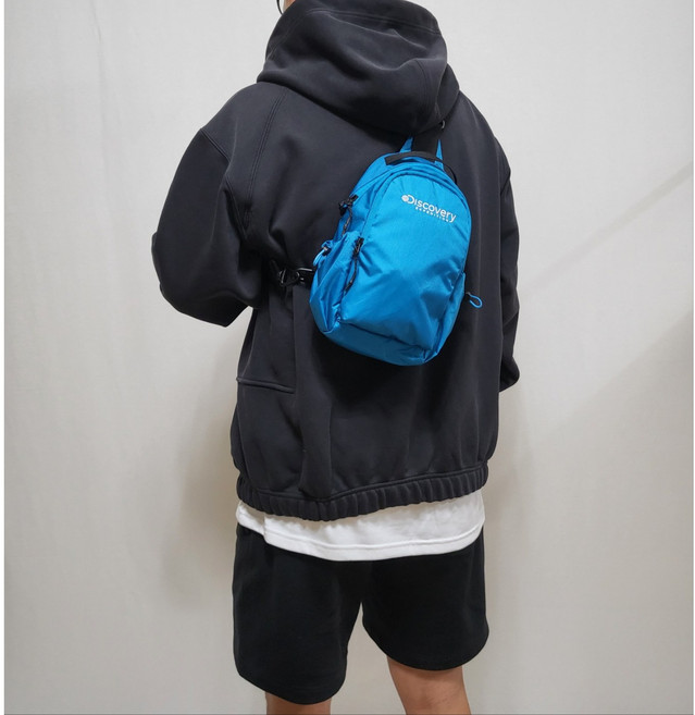 [백화점판] DISCOVERY 트레킹 슬링백 민트