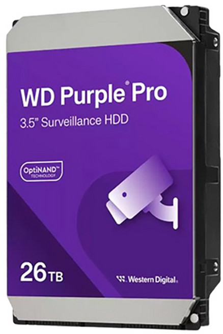 昌運監視器 WD260PURP WD紫標 PRO 26TB 3.5吋監控專用(系統)硬碟, 1個