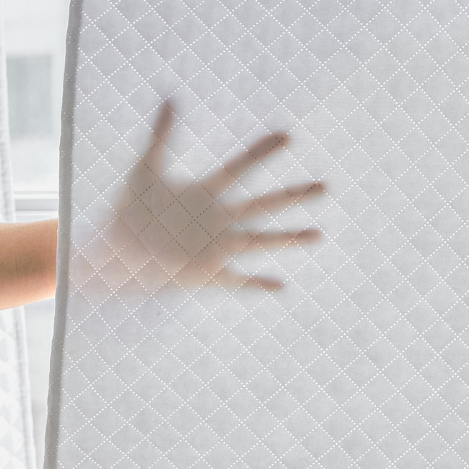 방한용 깔깔이 더블3겹 누빔커튼 1P