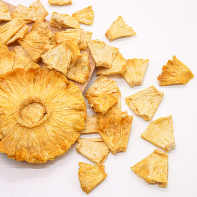 300g 캐주베이스 무첨가 설탕 미사용 드라이 파인애플 파인 드라이 과일