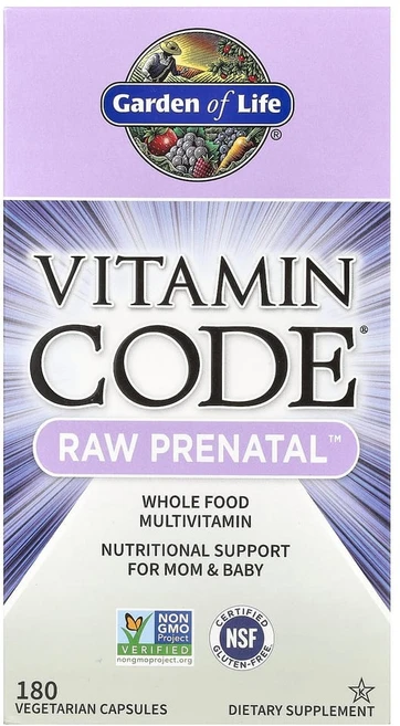 가든오브라이프 Vitamin Code Raw Prenatal 베지 캡슐 180정, GOL11590, 1개 - 쿠팡