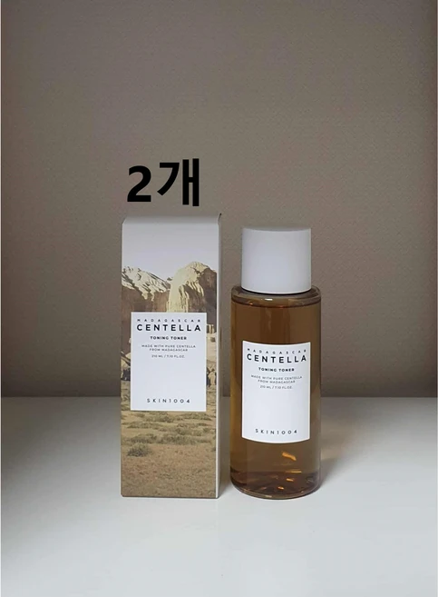 스킨천사 마다가스카르 센텔라 토닝토너, 210ml, 2개 - 쿠팡