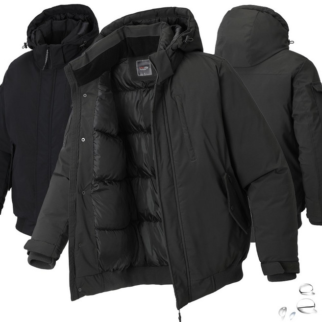 겨울 KP 고급 후드 탈부착 항공 패딩점퍼 KPD2604